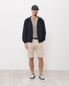 Herno Blue sports jacket with logo JC000077U12588S