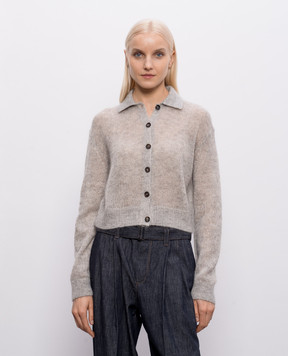 Brunello Cucinelli Gray wool cardigan MBG775516P