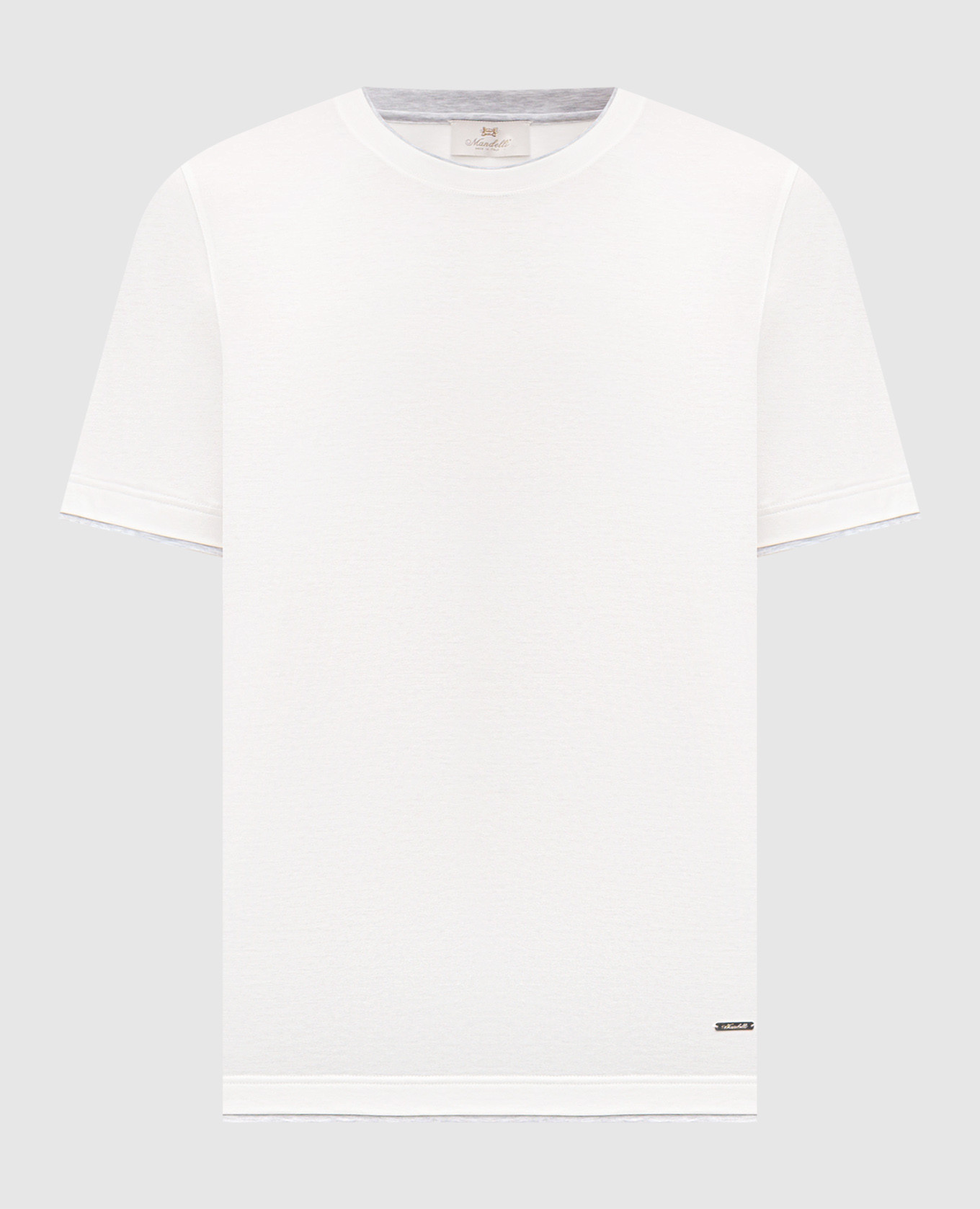 White T-shirt with logo