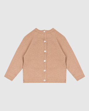 Fendi Children's brown cashmere sweater BUG211AVVZ