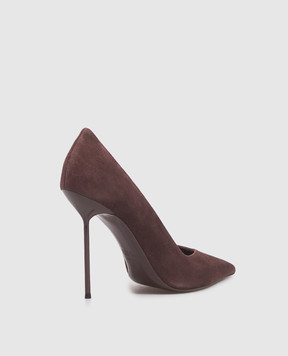 Paris Texas Lidia brown suede shoes PX2006XSA04