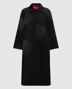 Max & Co BALIA black polka dot coat MCOBALIA