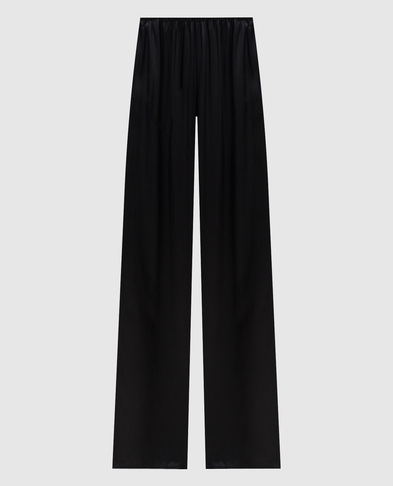 

Black silk pants Ermanno Scervino