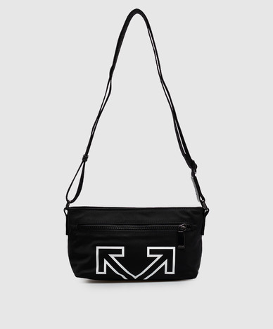 Black bag with Half Arrow emblem