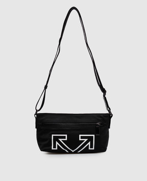Off-White Black bag with Half Arrow emblem OWMNQ09F26FB01