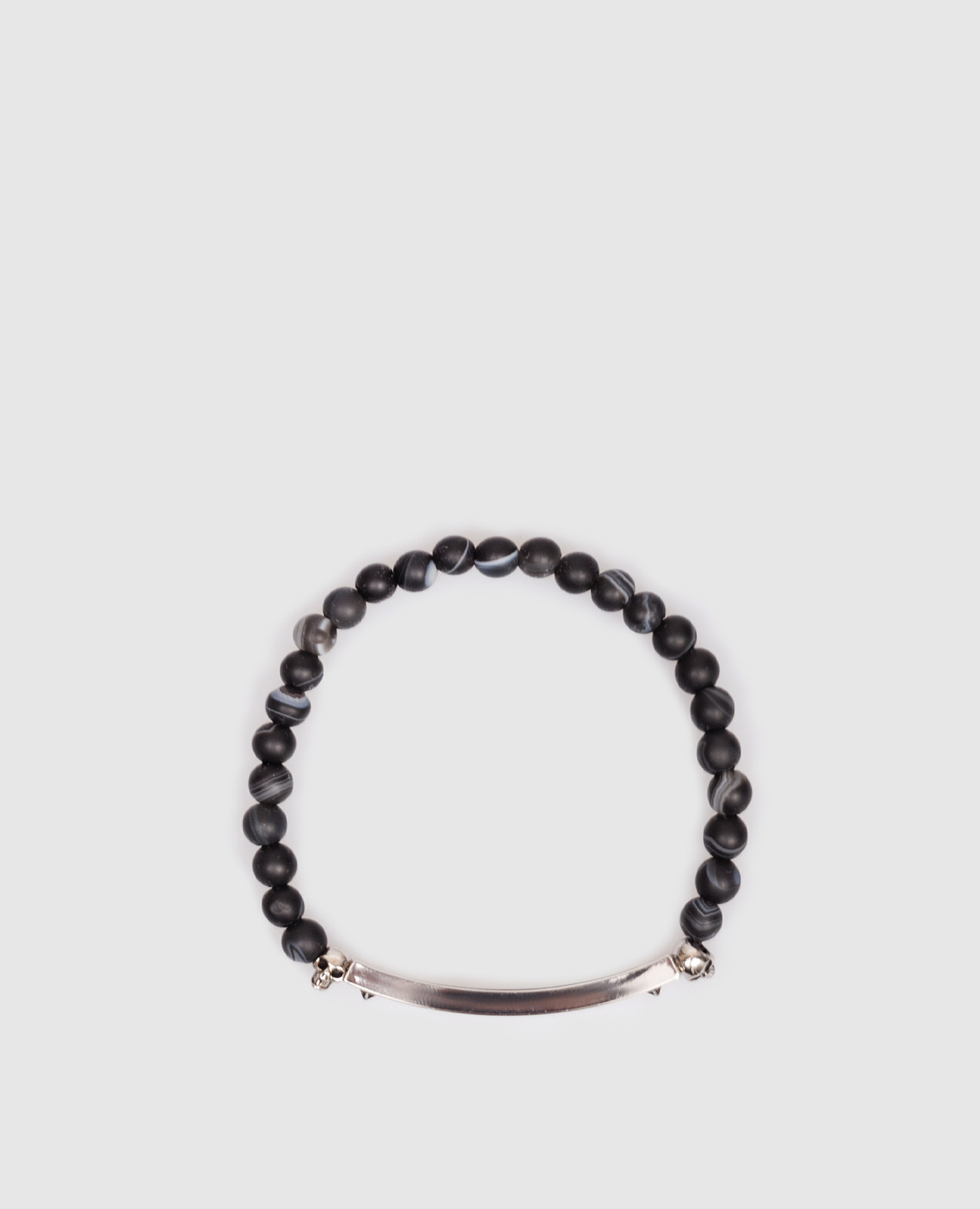 

Black agate bead bracelet Alexander McQueen