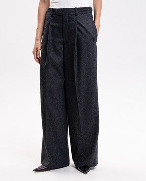 Carven Gray wool pants 6262K21104