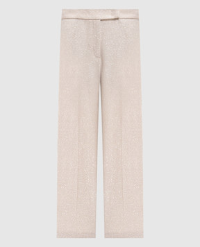 Peserico Beige wool pants E04967U01515