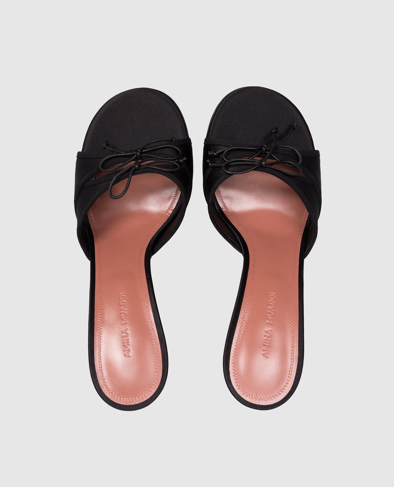 

Eleonora black mules Amina Muaddi
