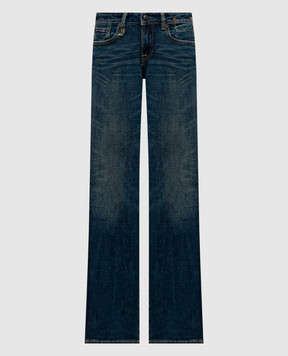 R13 Blue jeans with a worn effect R13WD220D345A