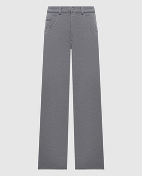 Maison Margiela MM6 Grey melange pants S52KA0548S25337