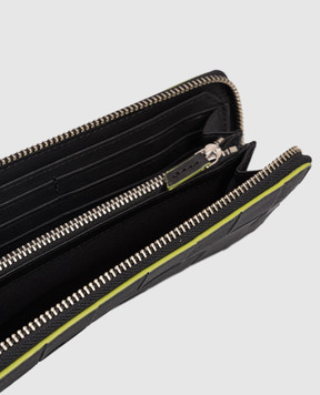Dragon Black leather wallet DGS68018