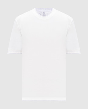 Brunello Cucinelli White layered T-shirt M0B137427