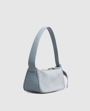 Bottega Veneta Blue suede Nodo bag 876370V6T61