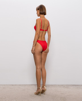 Dolce&Gabbana Red swimsuit O8A25JONO12