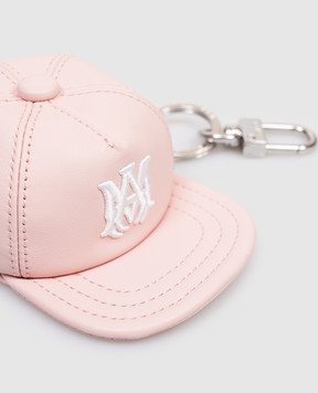 AMIRI Pink leather HAT key chain AMHAOT1014w
