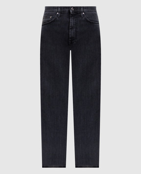 Toteme Black jeans with logo 222232743