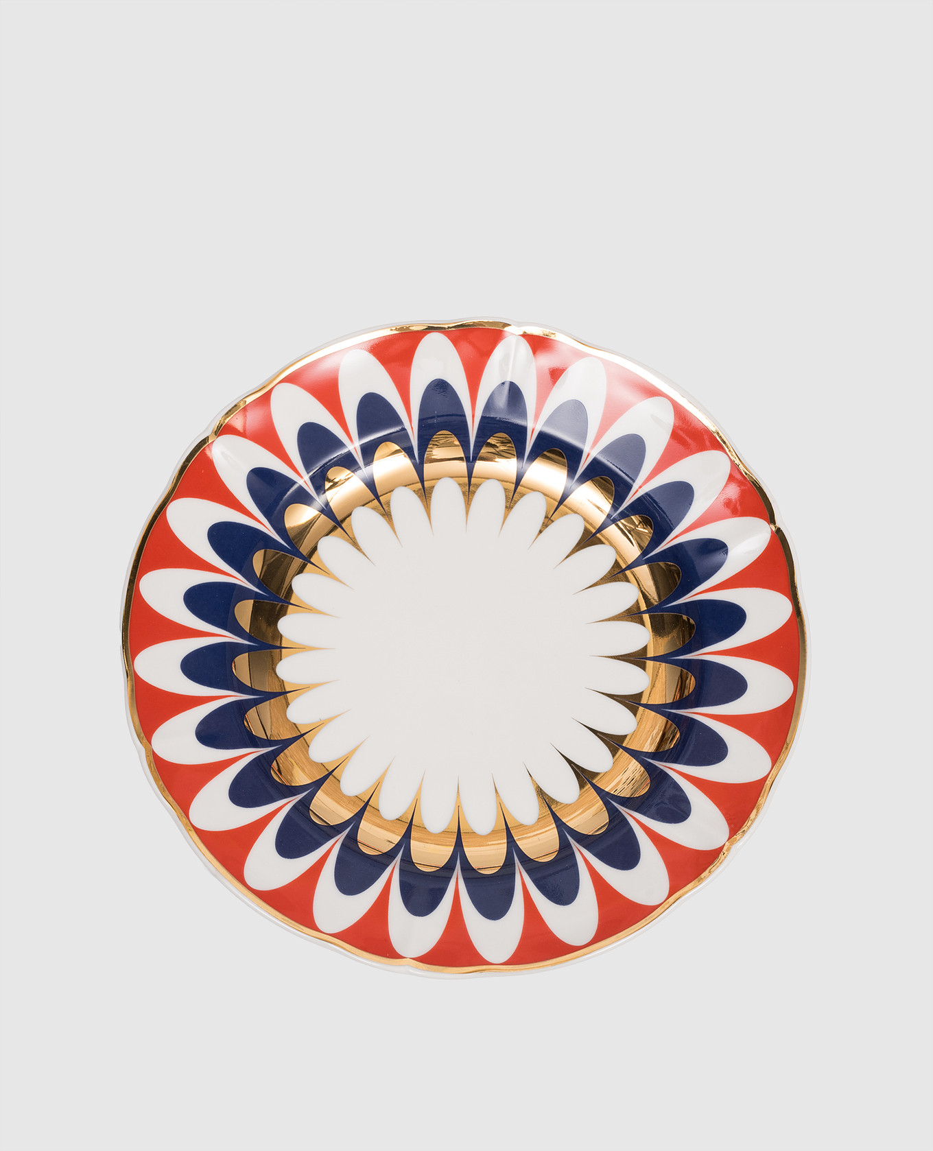 

Flora porcelain dessert plate Bitossi Home, White