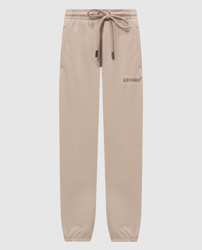 Off-White Beige joggers 44MCH057S26F001