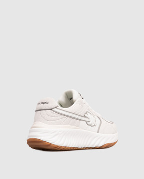 Palm Angels Minster grey suede sneakers PWIA06MS26LEA001