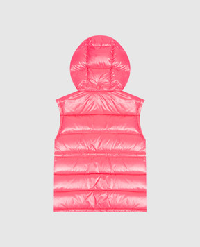 Moncler ENFANT Children's pink down vest L29541A00039597Z8