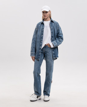 Off-White White longsleeve City Nature 2FB00725T
