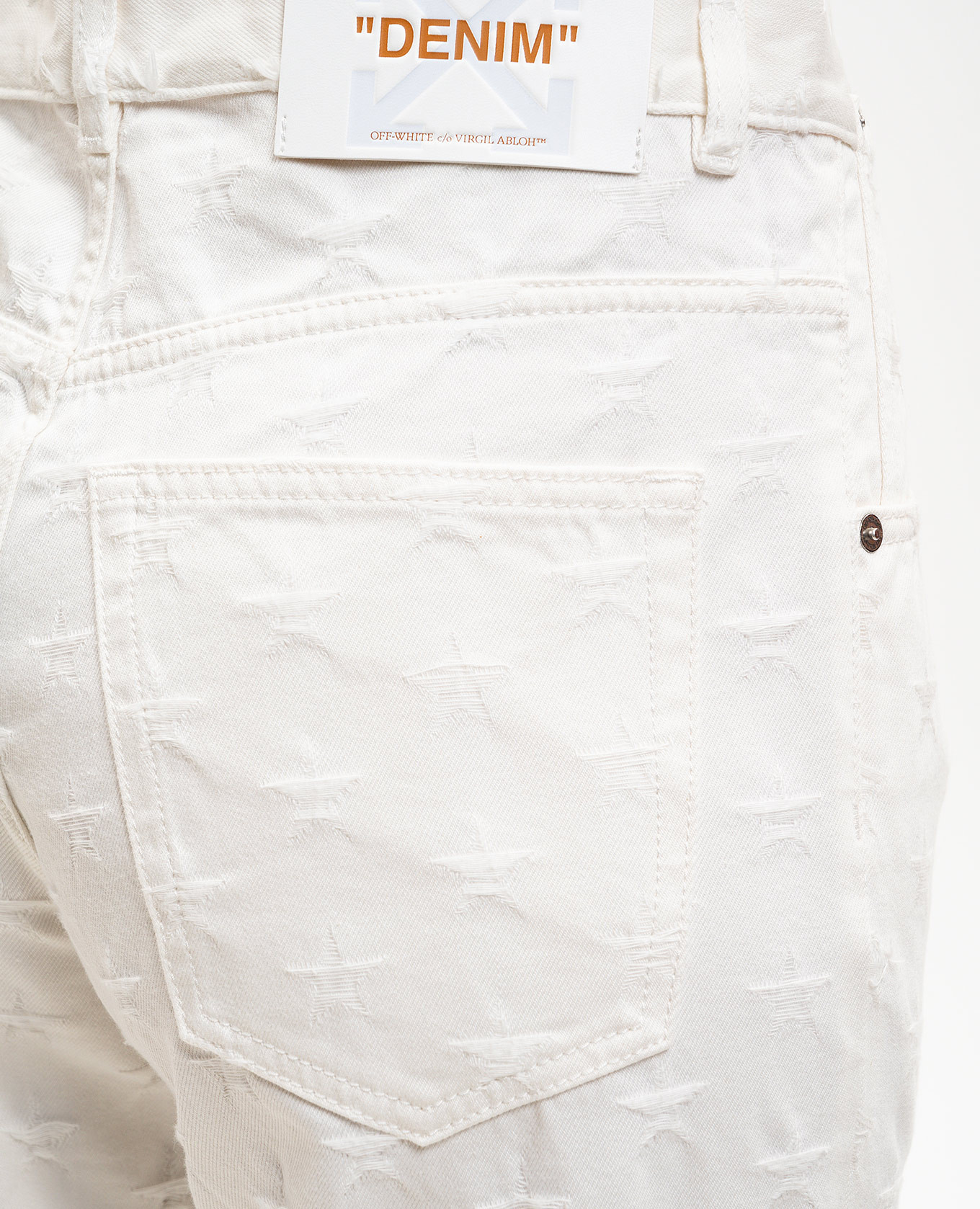 White Star flare jeans Off-White 5