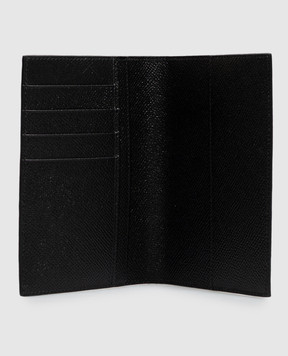 Dolce&Gabbana Black leather passport cover BP2215AG219