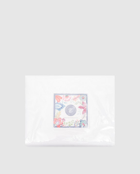 TESSITURA TOSCANA TELERIE White linen tablecloth and napkin set TIZIANO NT120024010017