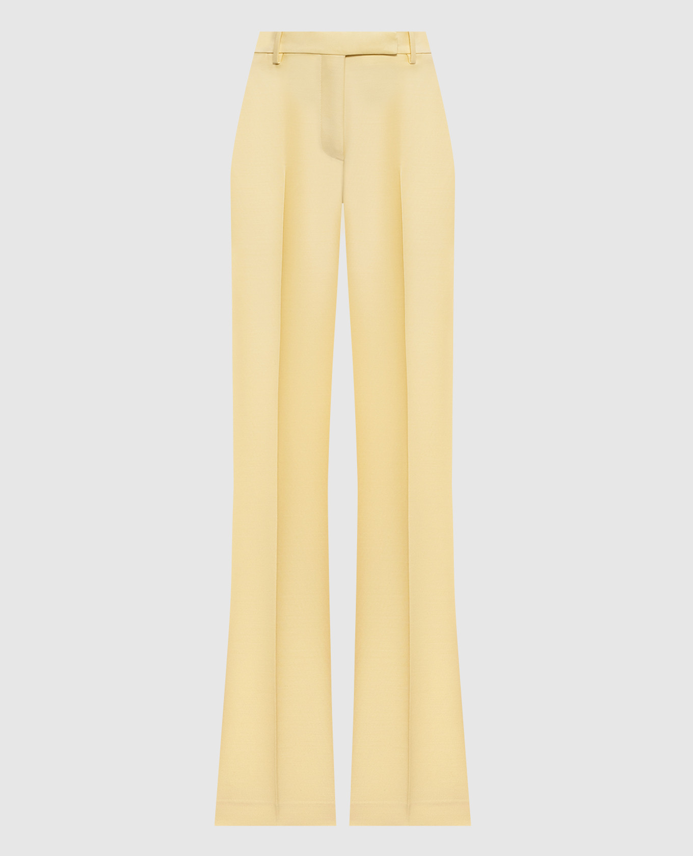 

Yellow wool and silk pants Tom Ford