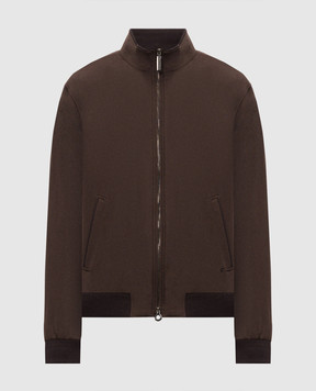 Stefano Ricci Brown cashmere jacket MZJ6300112C0001T
