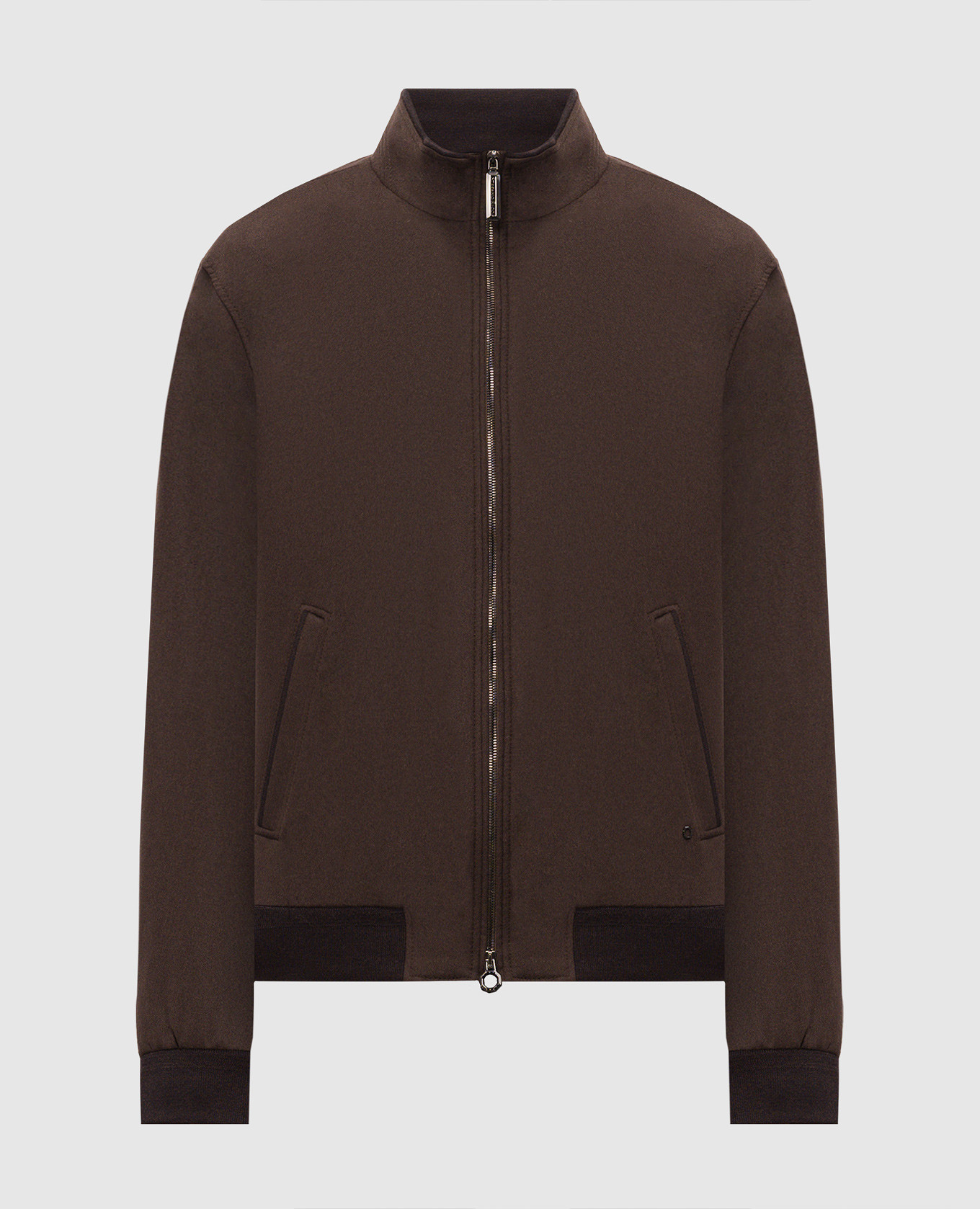 Brown cashmere jacket