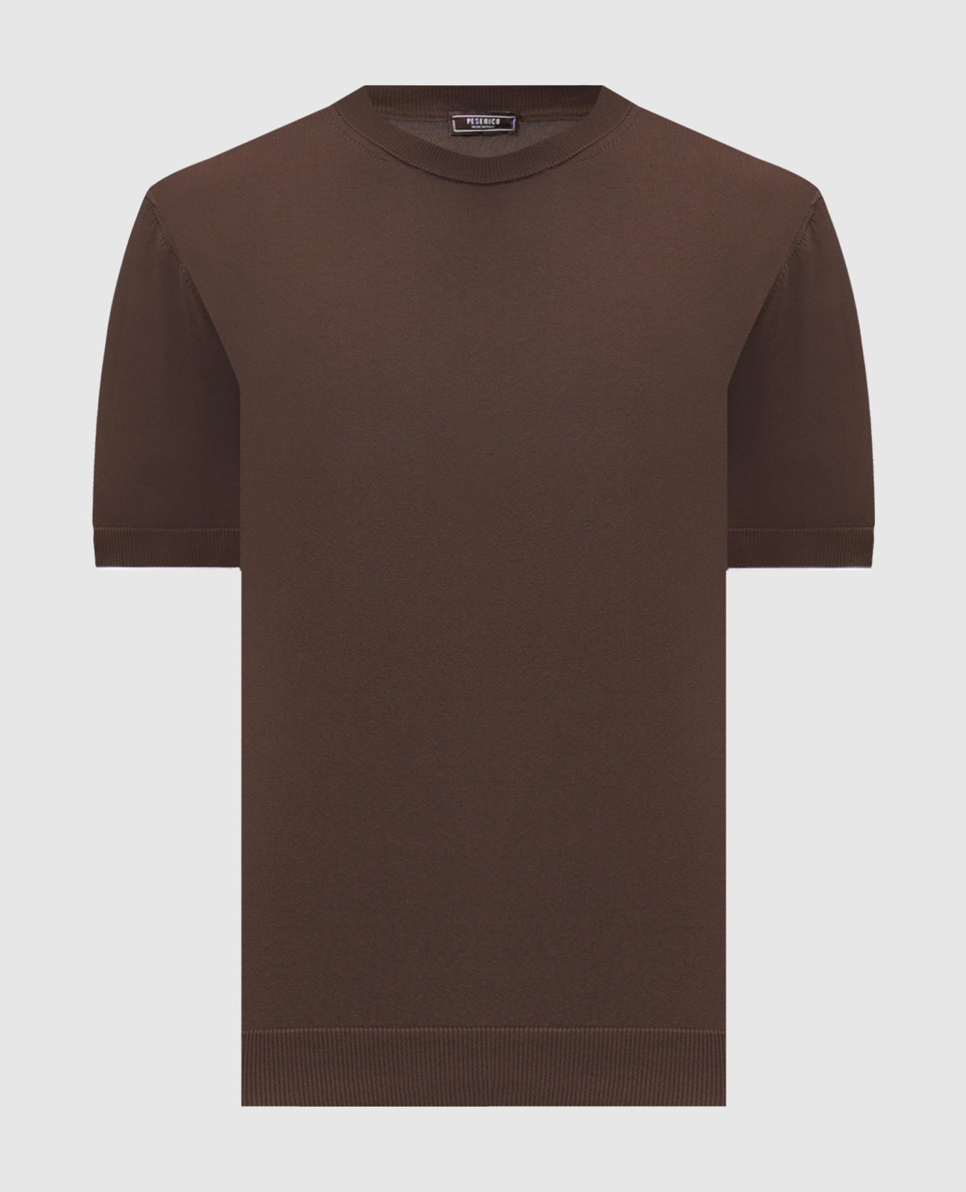 

Brown T-shirt Peserico