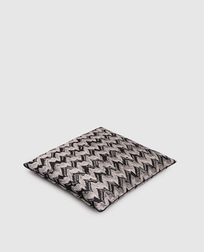 Missoni Home Fluidity decorative down-feather pillow with pattern 1E4CU00721