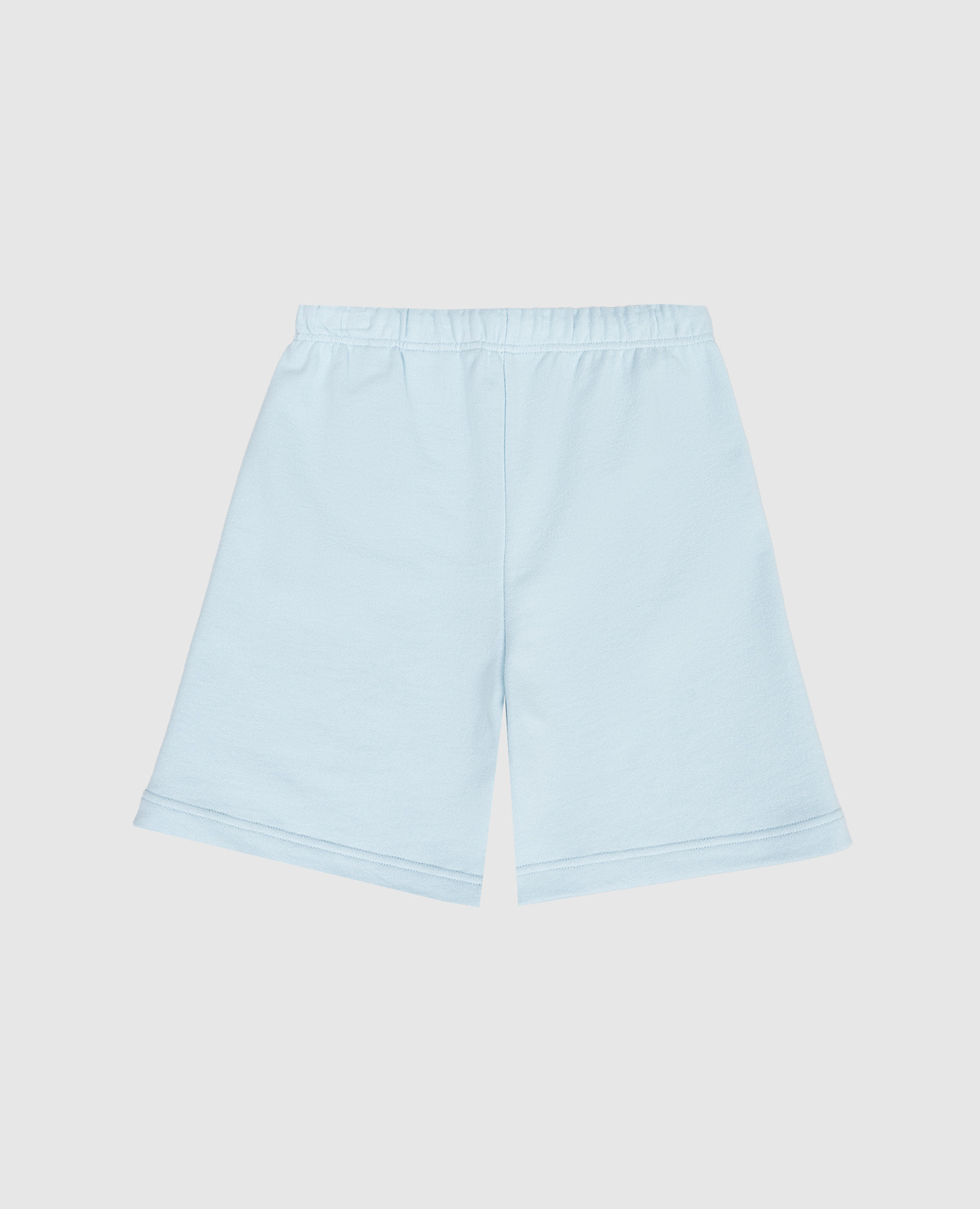 

Children's blue shorts with logo Palm Angels, Light blue