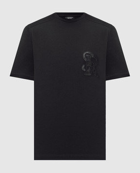 Stefano Ricci Black cashmere T-shirt MVH5300100PRYABP