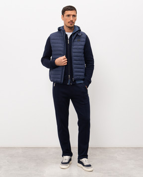 Trussardi Blue quilted vest F006M000037NMO802N10