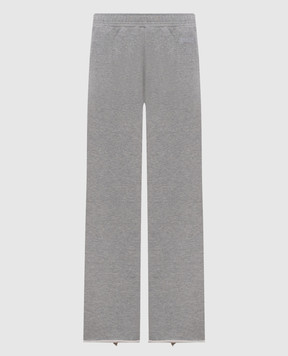 Vetements Grey melange sweatpants WE76SP504G