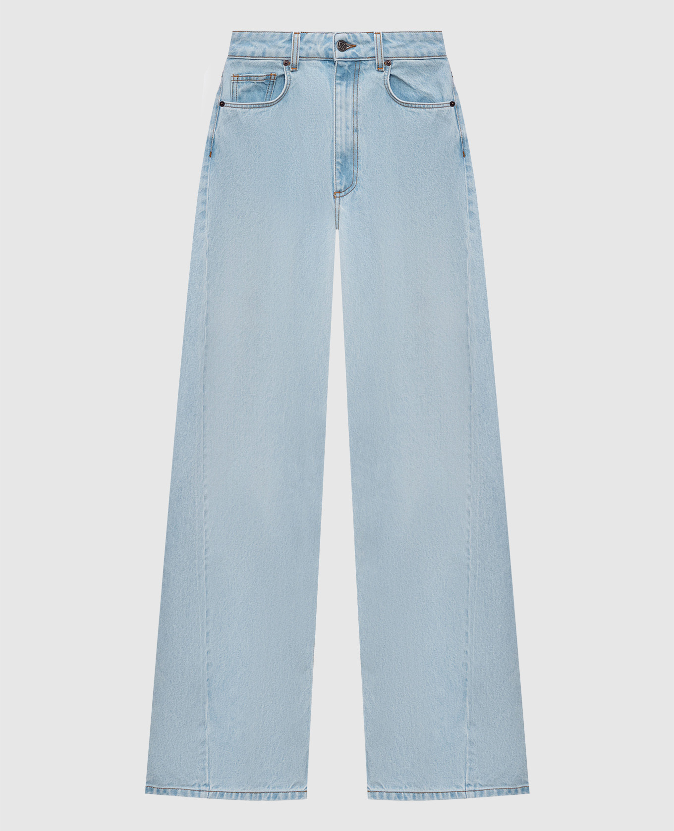 jeans with logo patch Giuseppe Di Morabito Milano