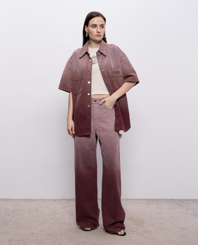 AMIRI Pink jeans with a degraded effect AWBMJE1021