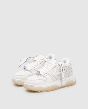 Off-White Out Of Office Chunky White Leather Sneakers OF05740101