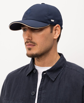 Castangia dal 1850 Blue cap with embroidery BH04