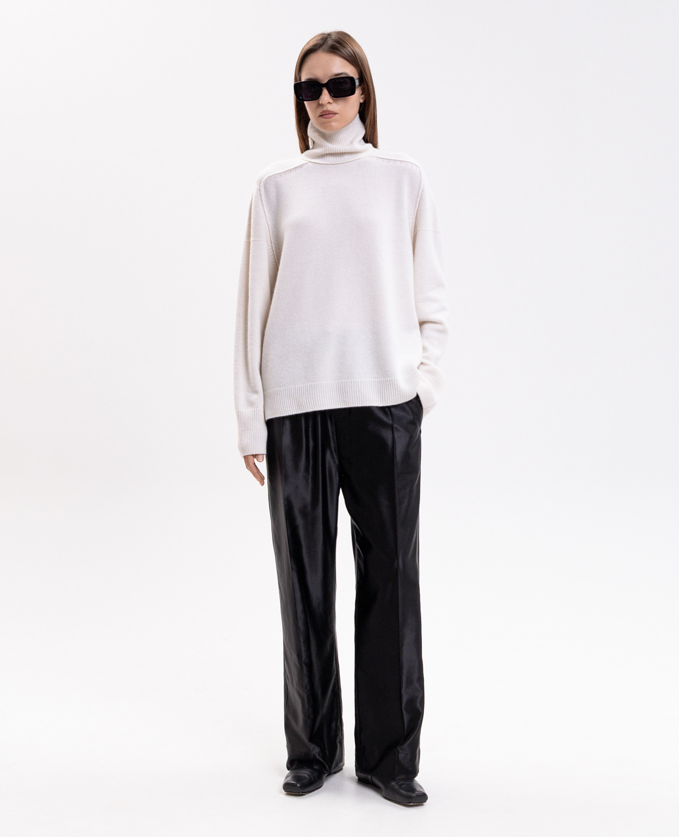 Black silk pants Carven 2