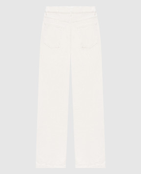 The Row Lesley white jeans 5660W1493