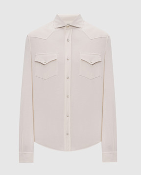 Brunello Cucinelli Ivory shirt ME8546666