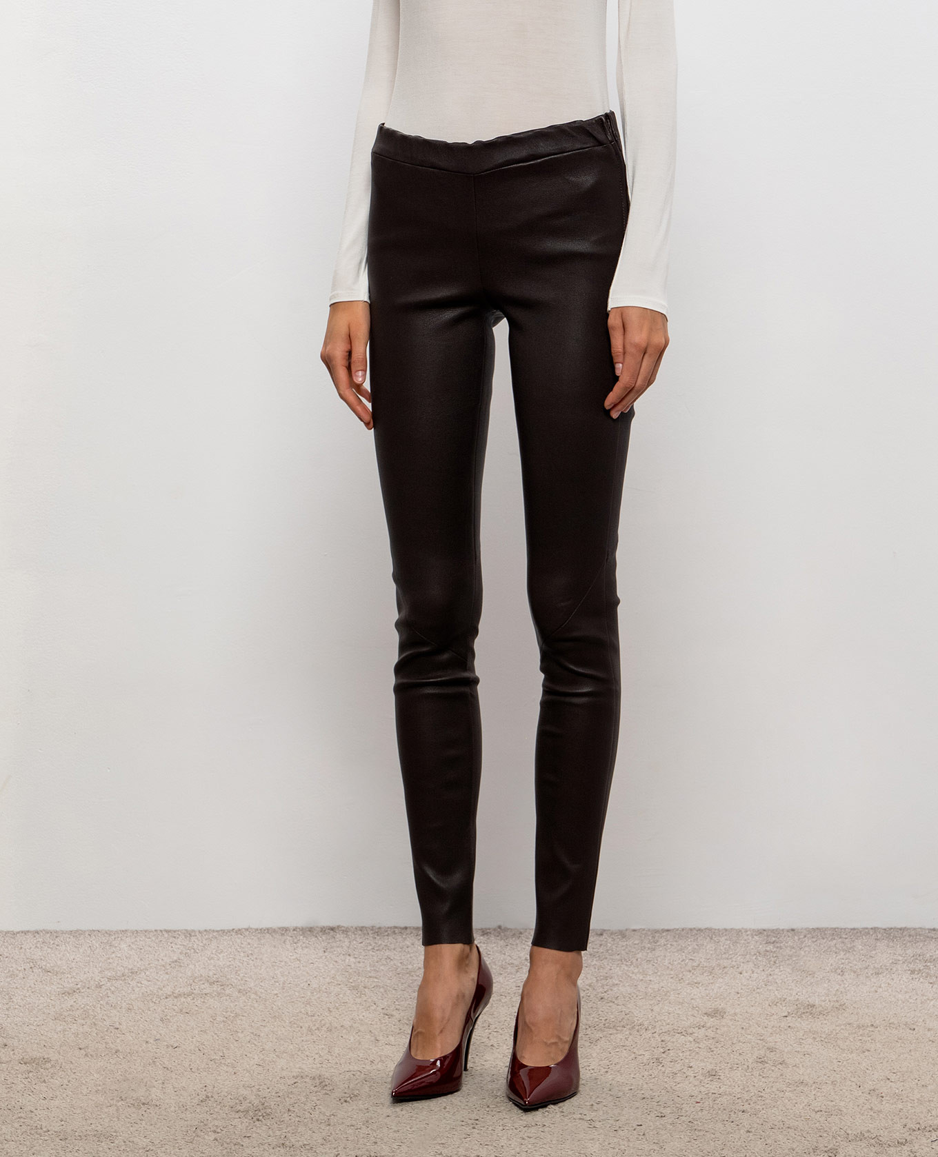Roche brown leather leggings ARMA 3