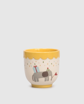 BloomingvilleMINI Beige children's ceramic cup Celebrate 82063088