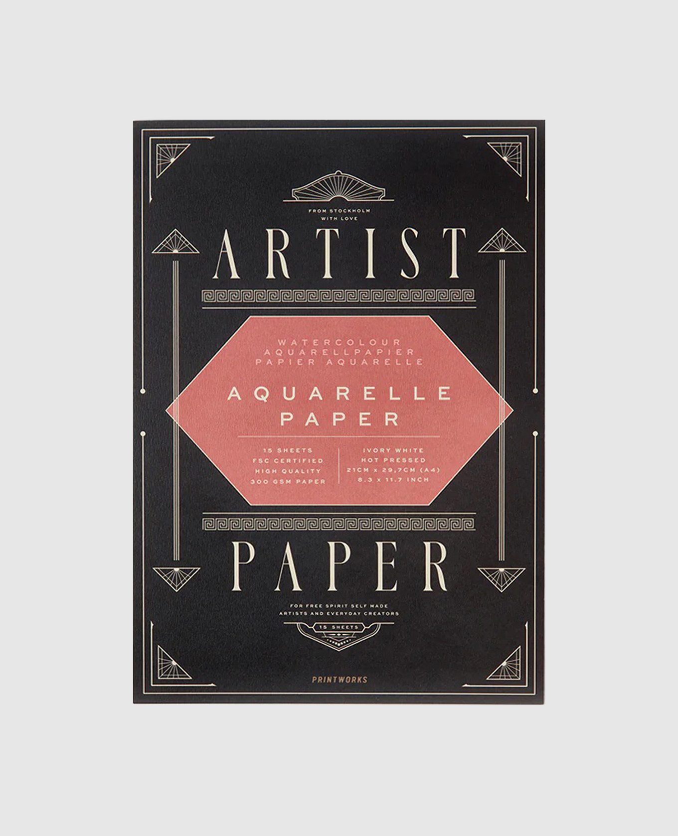 

Drawing album Printworks, Black