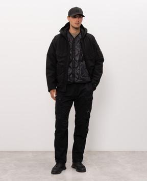 C.P. Company Black double-breasted jacket MOW004A006097A