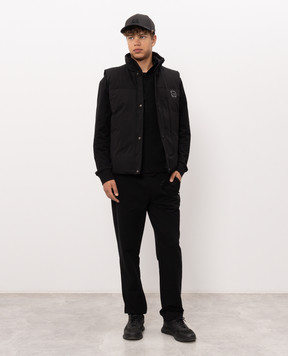 C.P. Company Black T-shirt with print MTS165A005100W